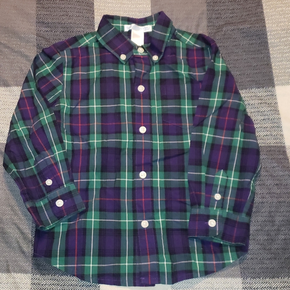 Janie and Jack button down shirt size 2t